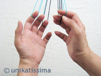 unikatissima Fingerloop Kumihimo Cord